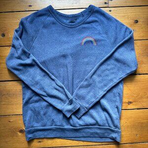 The Captain’s Daughters classic rainbow chain stitch embroidery